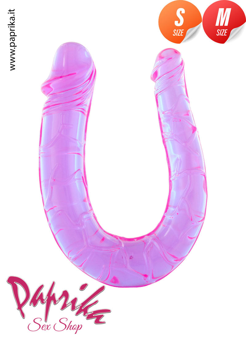 Dildo Fallo Doppia Penetrazione Pvc 11/12 cm Ø 24 Ø 34