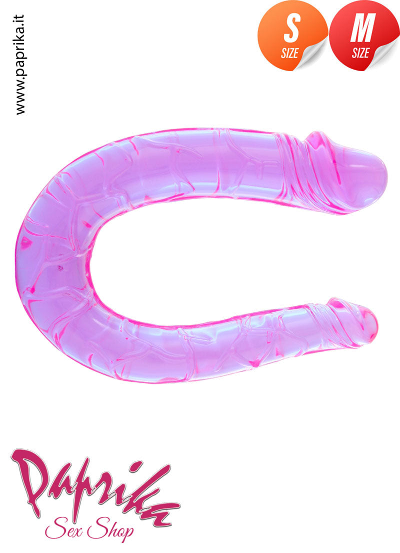 Dildo Fallo Doppia Penetrazione Pvc 11/12 cm Ø 24 Ø 34