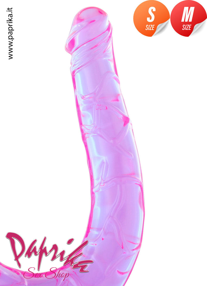 Dildo Fallo Doppia Penetrazione Pvc 11/12 cm Ø 24 Ø 34