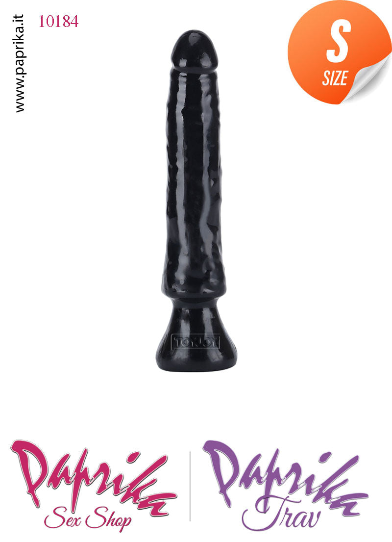 Dildo Fallo Anale Vaginale Piccolo Non Vibrante 16 cm Ø 27 Flessibile Ventosa