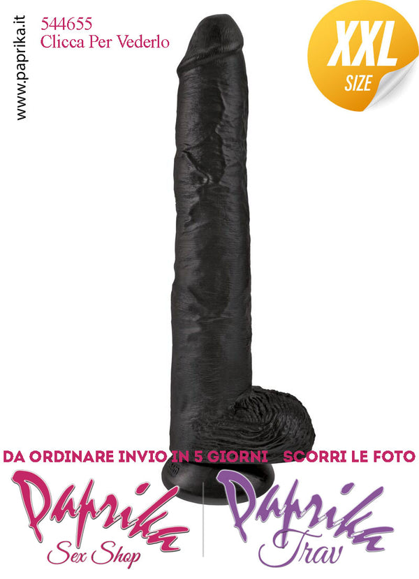 Fallo Testicoli 2XL Unisex Pvc 35 cm Ø 60 Ventosa Potente Non Vibrante