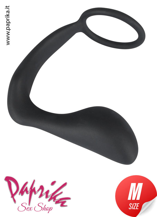 Vibratore Prostatico Maschile Anello Pene Silicone Non Vibrante