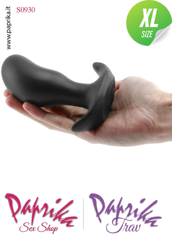 Dildo Prostatico Sagomato Non Vibrante Silicone XL 13 cm Ø 46 Base Curva