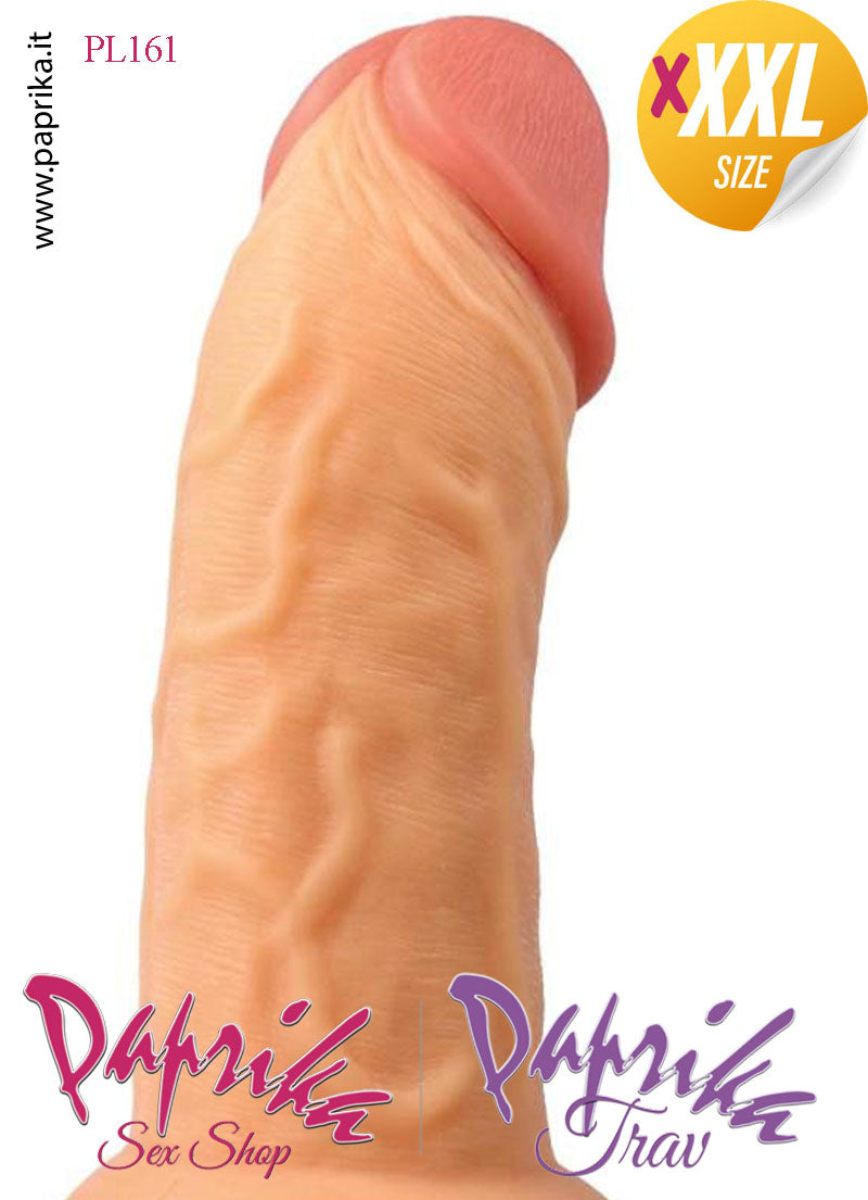 Dildo Fisting XXXL Venature PVC Unisex 23 cm Ø 68 Ventosa Non Vibrante