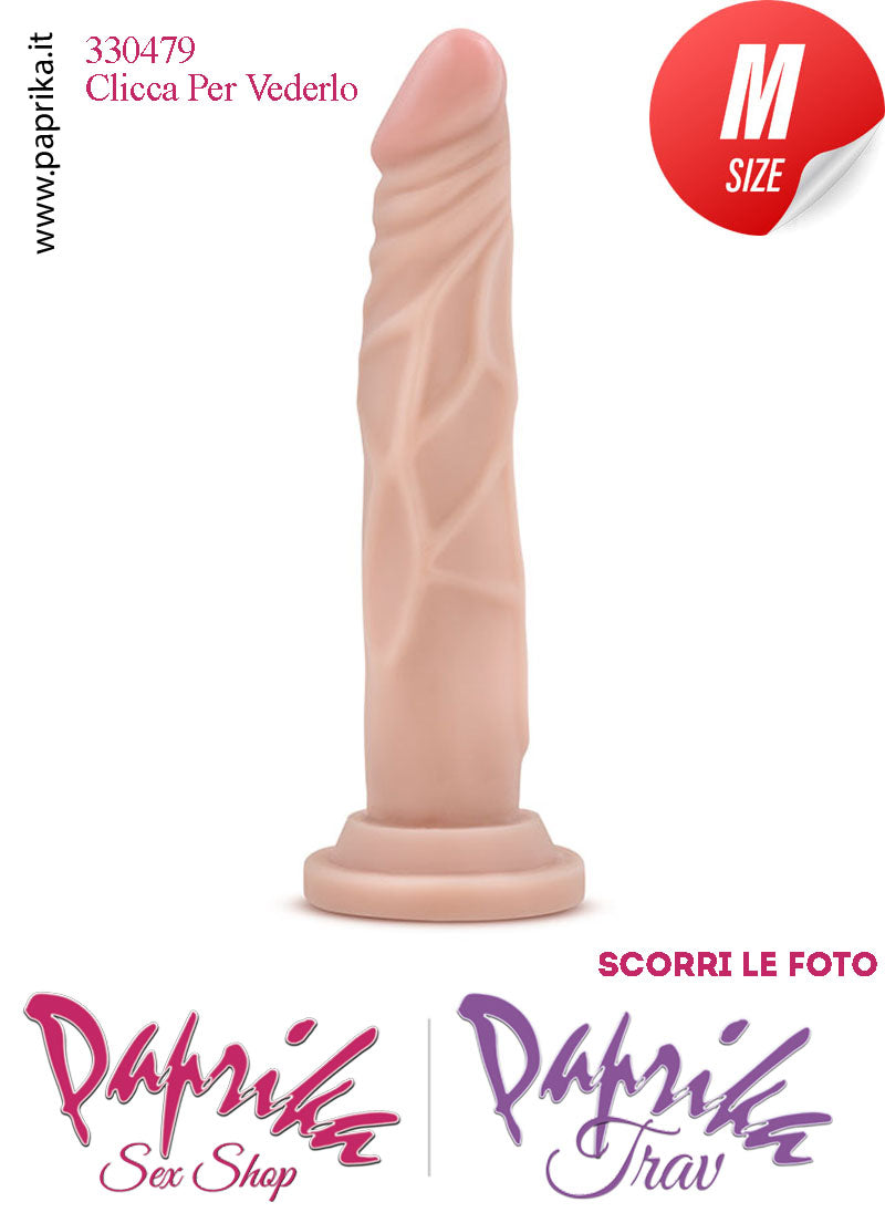 Strap-On Fallo Medium Non Vibrante 18 cm Ø 35 Mutanda 2 Anelli Acciaio + 2 Gomma