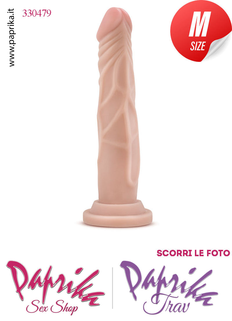 Strap-On Fallo Medium Non Vibrante 18 cm Ø 35 Mutanda 2 Anelli Acciaio + 2 Gomma