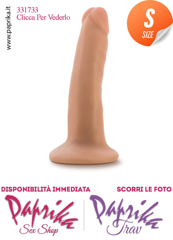 Dildo Anale Piccolo Anima Interna Non Vibrante 12 cm Ø 29 Ventosa