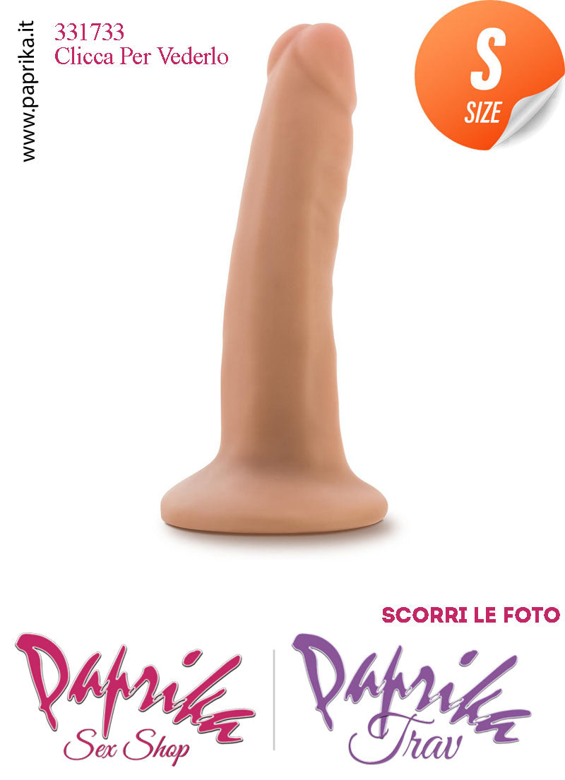 Strap-On Dildo Small Anima Interna Non Vibrante 12 cm Ø 29 Mutanda Anelli Acciaio