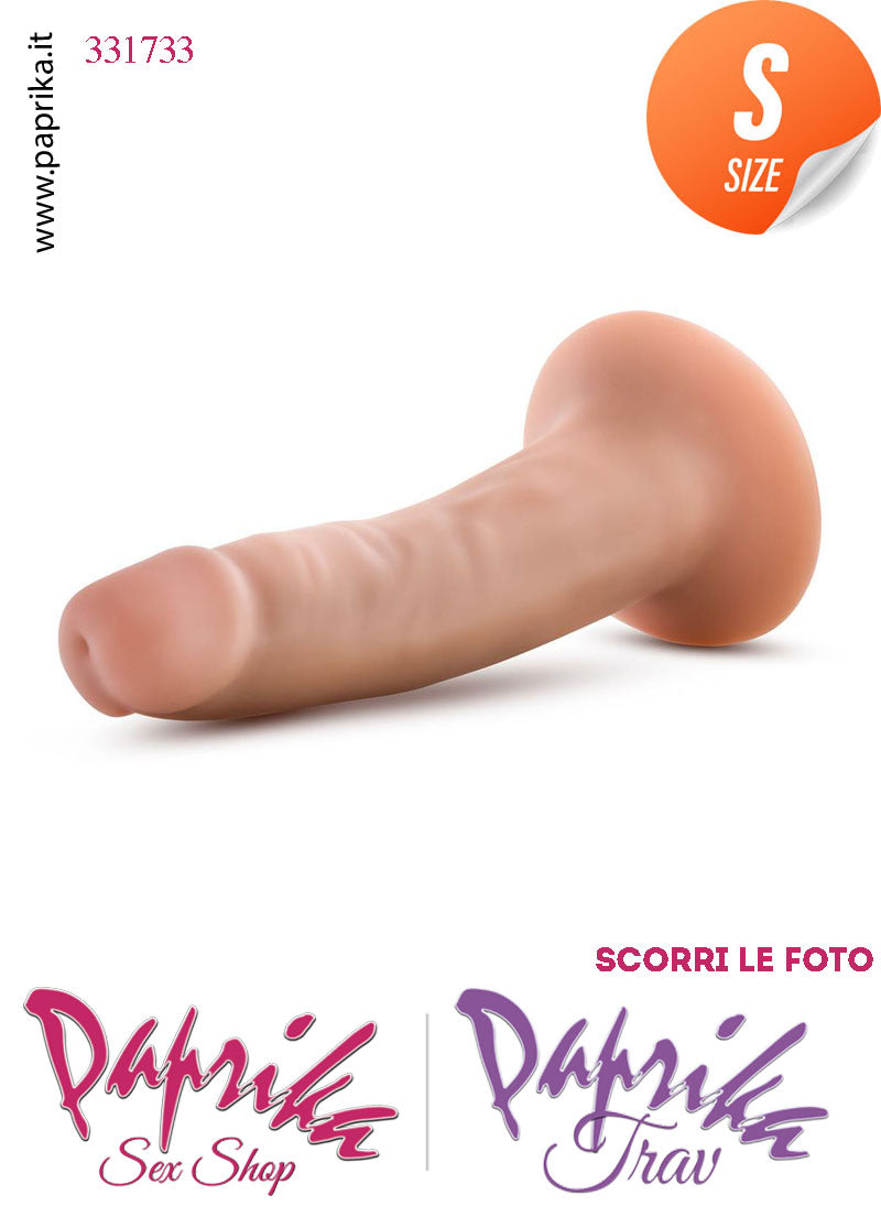 Strap-On Dildo Small Anima Interna Non Vibrante 12 cm Ø 29 Mutanda Anelli Acciaio