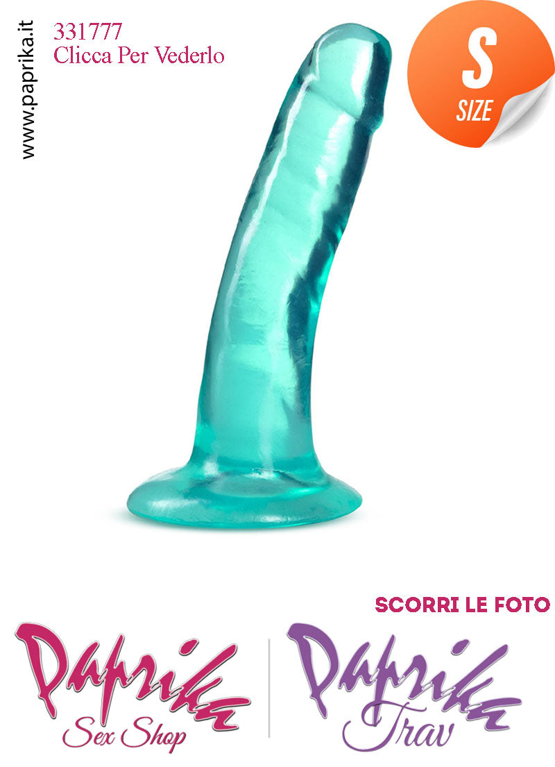 Strap-On Dildo Verde Small Non Vibrante 12 cm Ø 29 Mutanda Anelli Acciaio