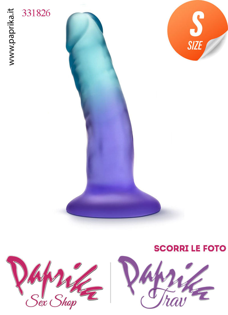 Strap-On Dildo Zaffiro Small Non Vibrante 12 cm Ø 29 Mutanda Anelli Acciaio