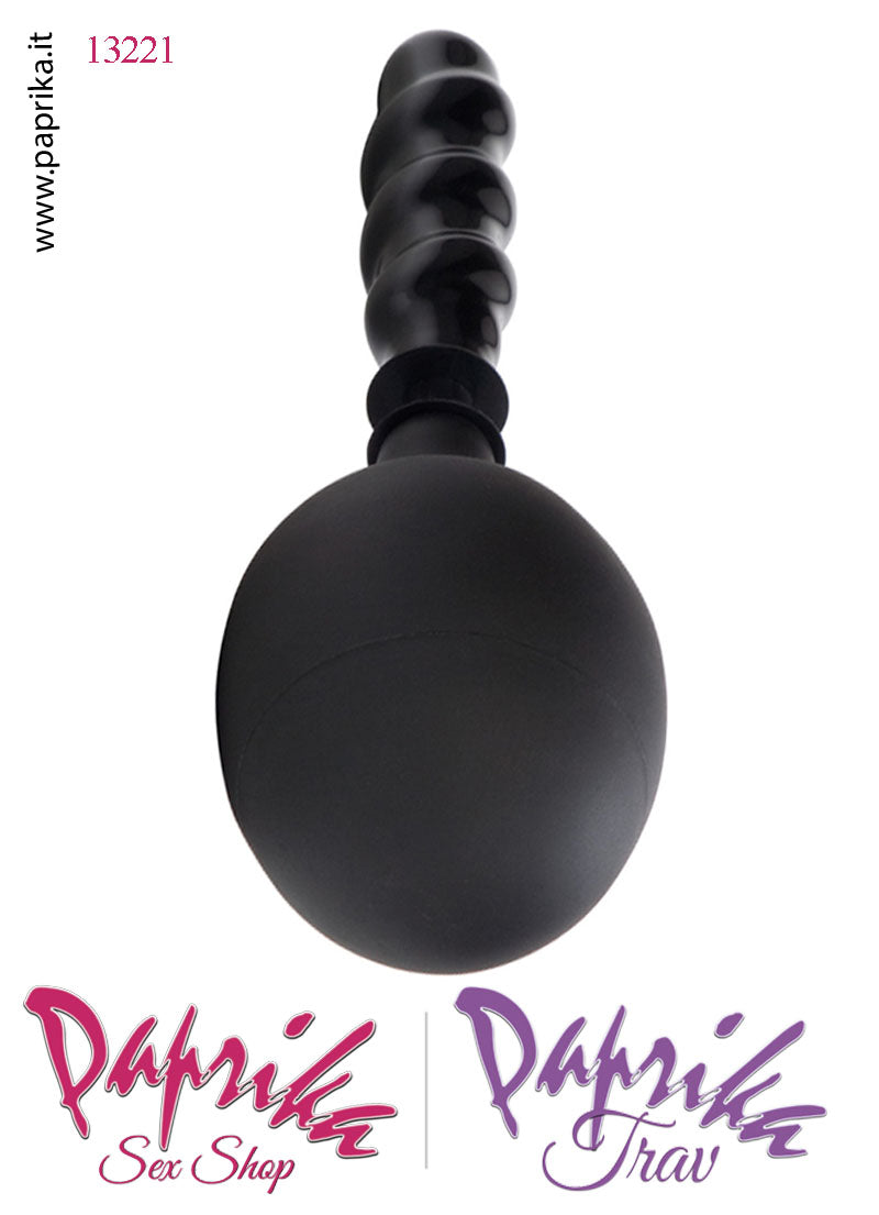 Doccia Anale Unisex Beccuccio Sagomato Pvc Clistere Pulizia Retto 420 ml