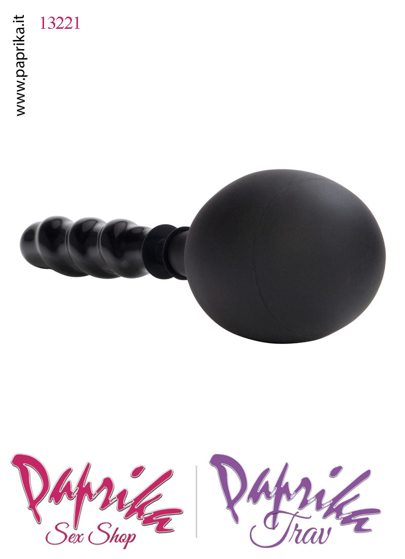 Doccia Anale Unisex Beccuccio Sagomato Pvc Clistere Pulizia Retto 420 ml