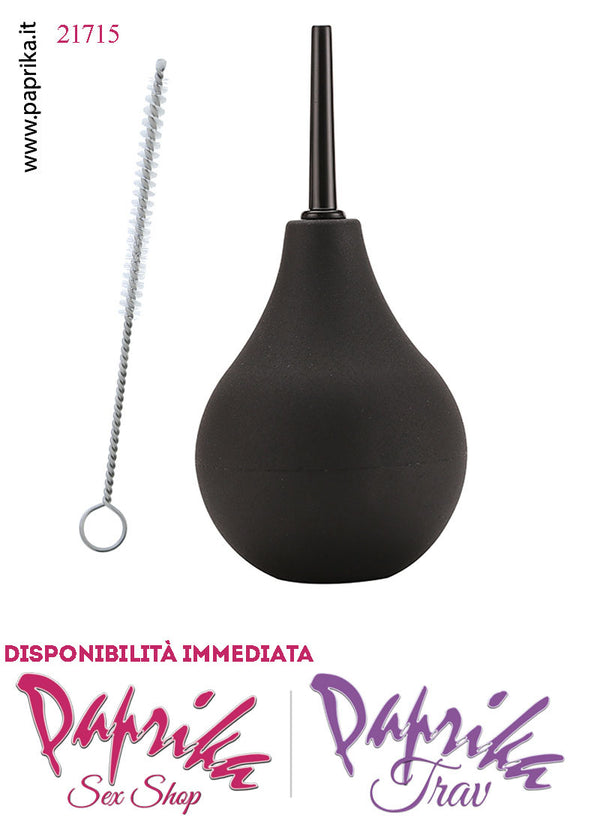 Doccia Anale Unisex Clistere Pulizia Retto Beccuccio Sottile Scovolino 224 ml