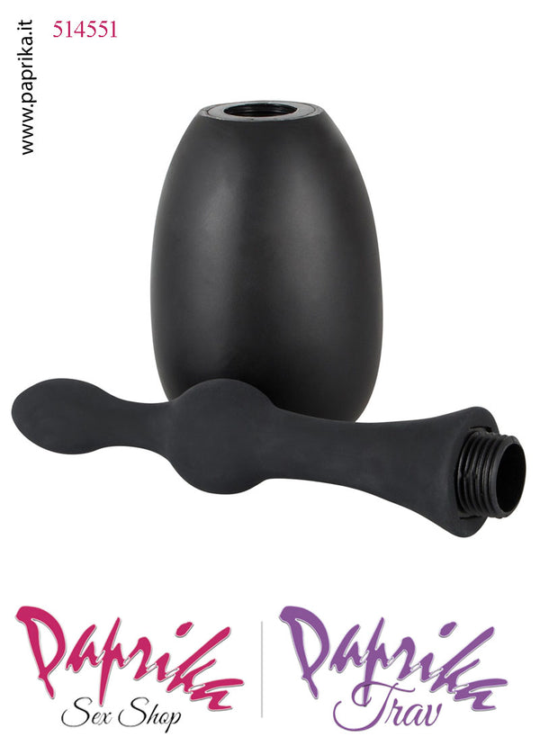 Doccia Anale Unisex Clistere Pulizia Retto Flessibile Silicone 200 ml