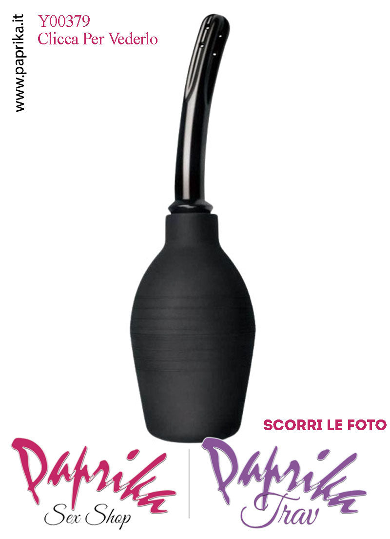 Doccia Anale Unisex Clistere Pulizia Retto Beccuccio Piegato 313 ml