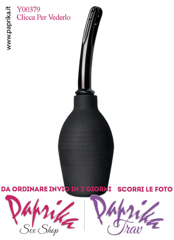 Doccia Anale Unisex Clistere Pulizia Retto Beccuccio Piegato 313 ml