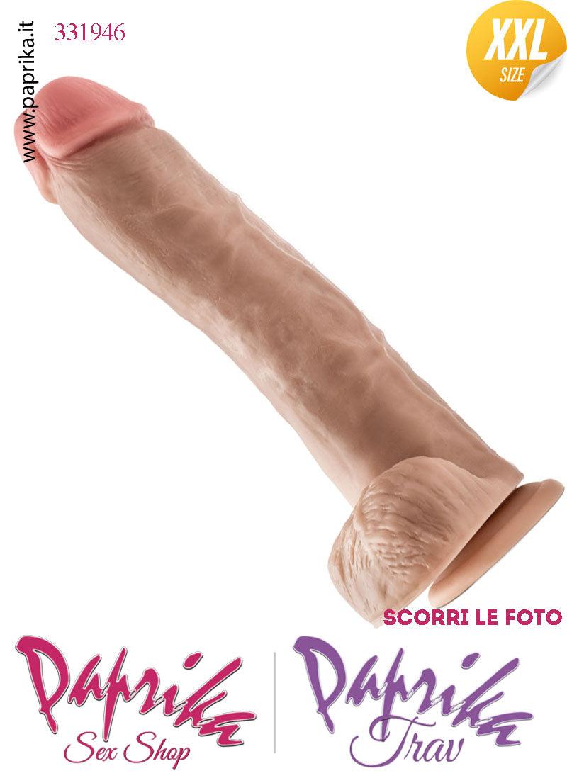 Fallo XXL Unisex Pvc Morbido Ventosa Non Vibrante 23/27 cm Ø 63