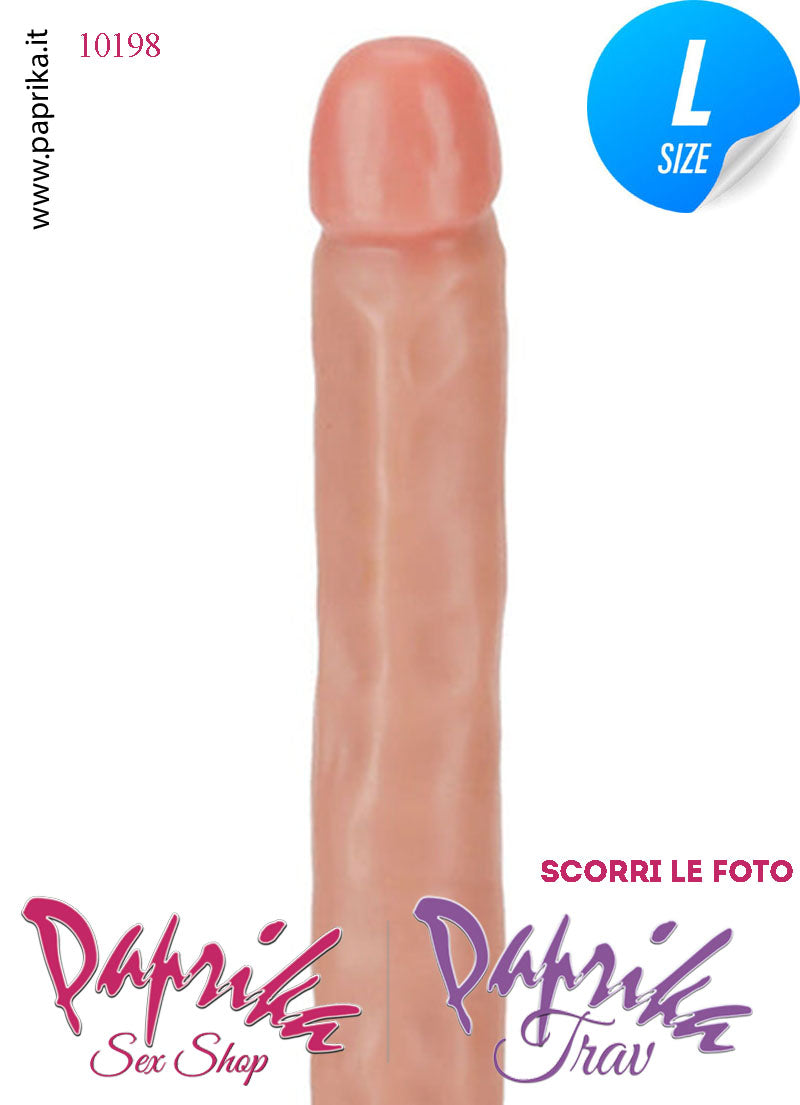 Fallo Doppio 2 Estremità 2 Partner Non Vibrante 32 cm Ø 36 Pvc Flessibile