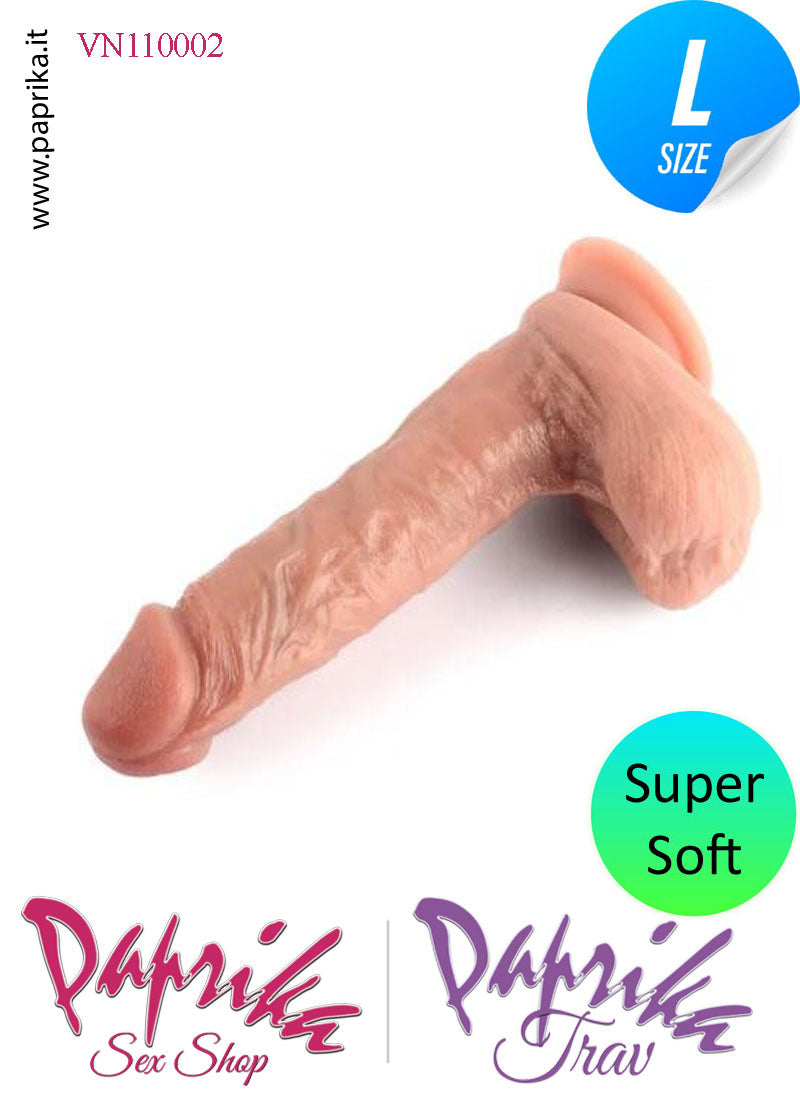Fallo Non Vibrante Ventosa Silicone Ventosa Doppia Densità 19 cm Ø 40
