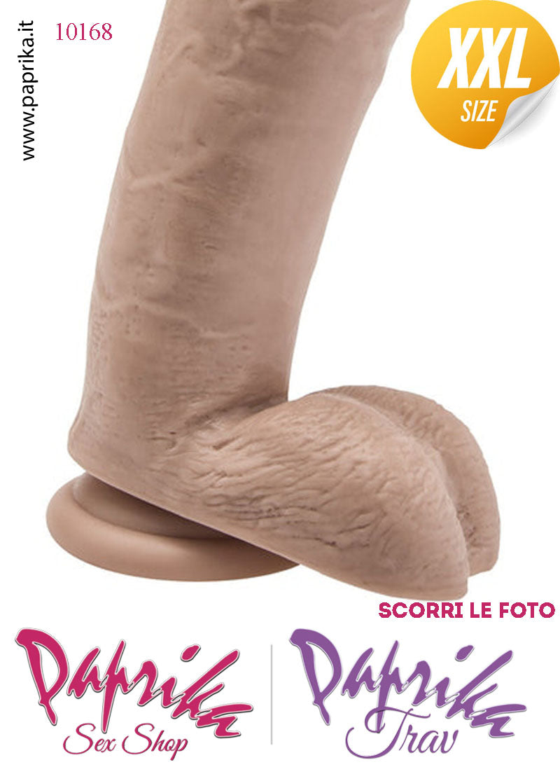 Fallo XXL Unisex Pvc Flessibile Ventosa Potente Non Vibrante 25 cm Ø 62