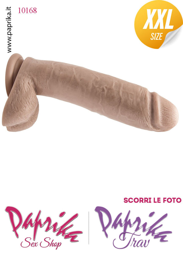 Fallo XXL Unisex Pvc Flessibile Ventosa Potente Non Vibrante 25 cm Ø 62