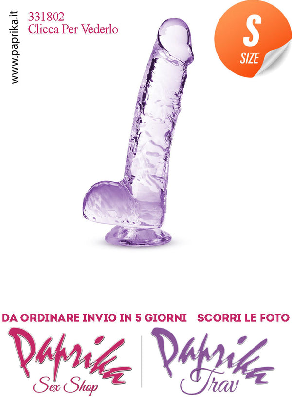 Fallo Testicoli Small Gomma Termoplastica Non Vibrante 15 cm Ø 28 Unisex Ventosa