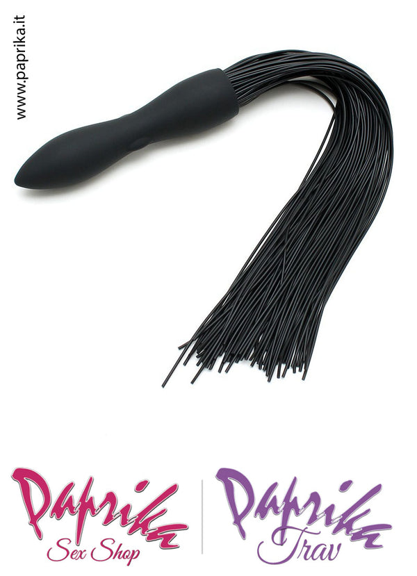 Frusta Dolorosa Dildo Vibrante Cordini Silicone 16 cm Ø 35