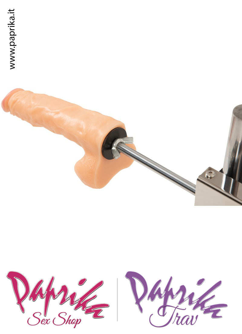 Fucking Machine Macchina Del Sesso 2 Dildo Pvc 1 Masturbatore