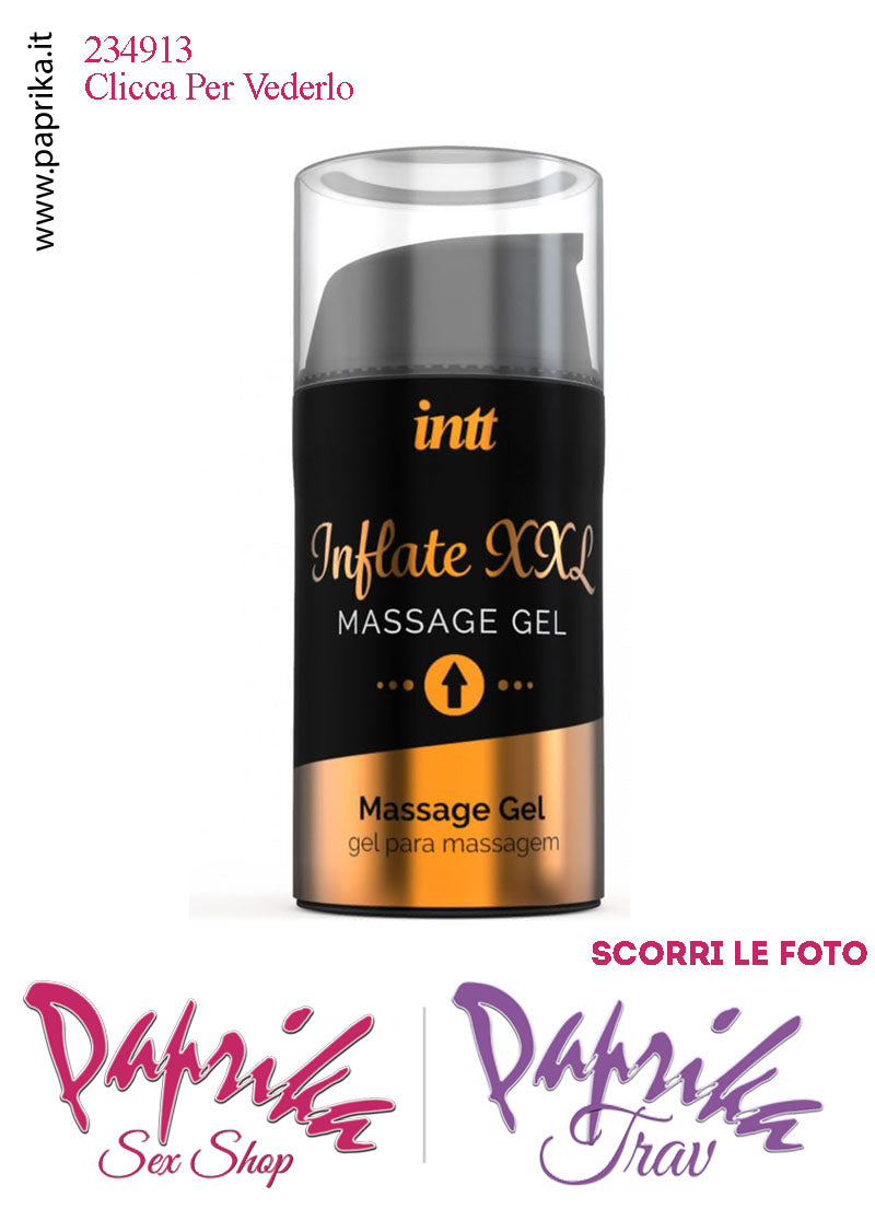 Gel Stimolante Volumizzante Aumento Momentaneo Dimensioni Inflate XXL 15 ml