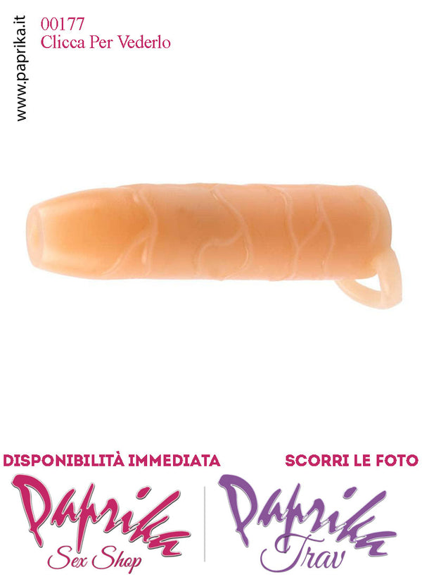 Guaina Morbida Ingrossamento Pene Tpe Anello Testicoli Elasticizzato