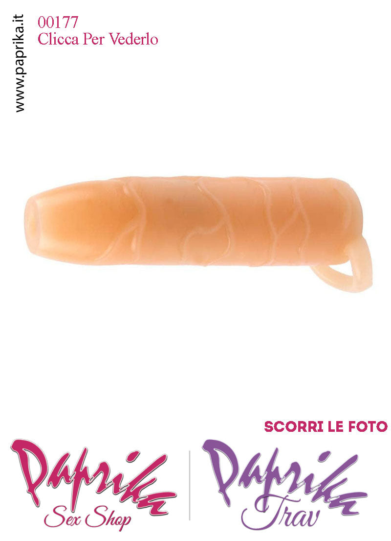 Guaina Morbida Ingrossamento Pene Tpe Anello Testicoli Elasticizzato