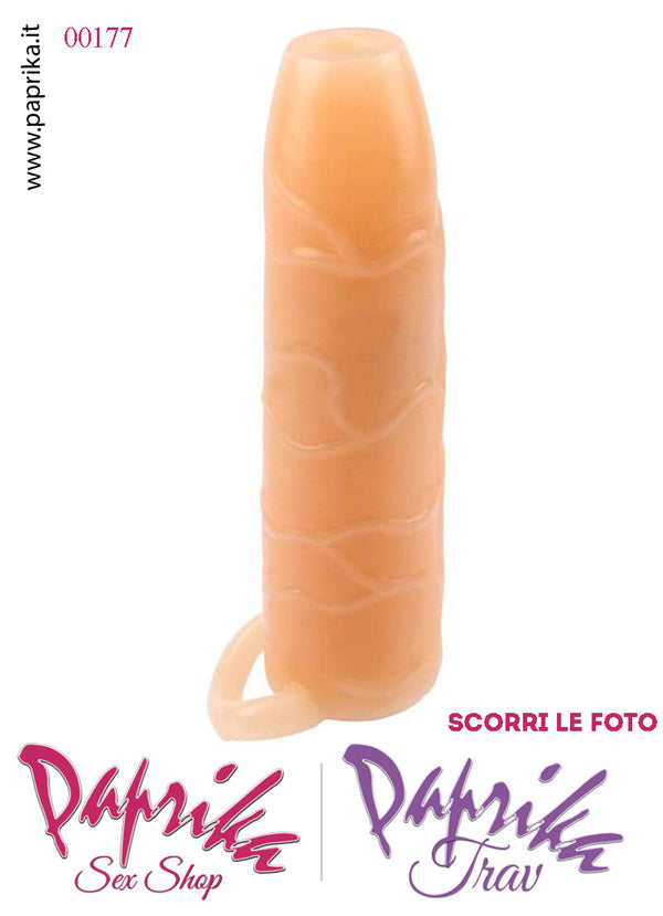 Guaina Morbida Ingrossamento Pene Tpe Anello Testicoli Elasticizzato