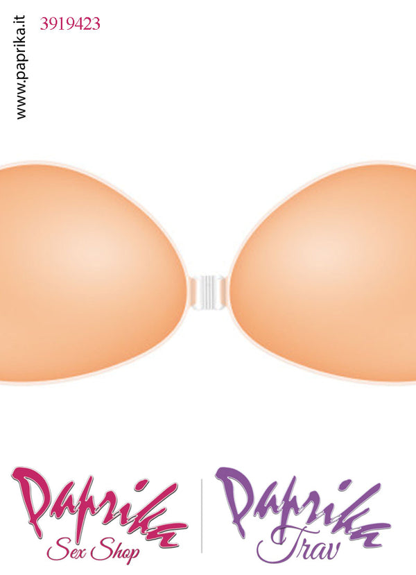 Imbottiture Silicone Adesivi Per Seno Colore Naturale Gancetto Centrale