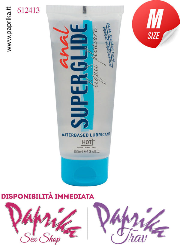 Lubrificante Anale Gelatina Base Acqua SuperGlide Anal 100 ml