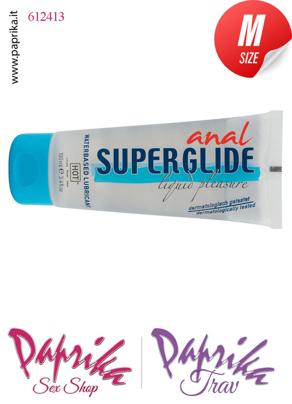 Lubrificante Anale Gelatina Base Acqua SuperGlide Anal 100 ml