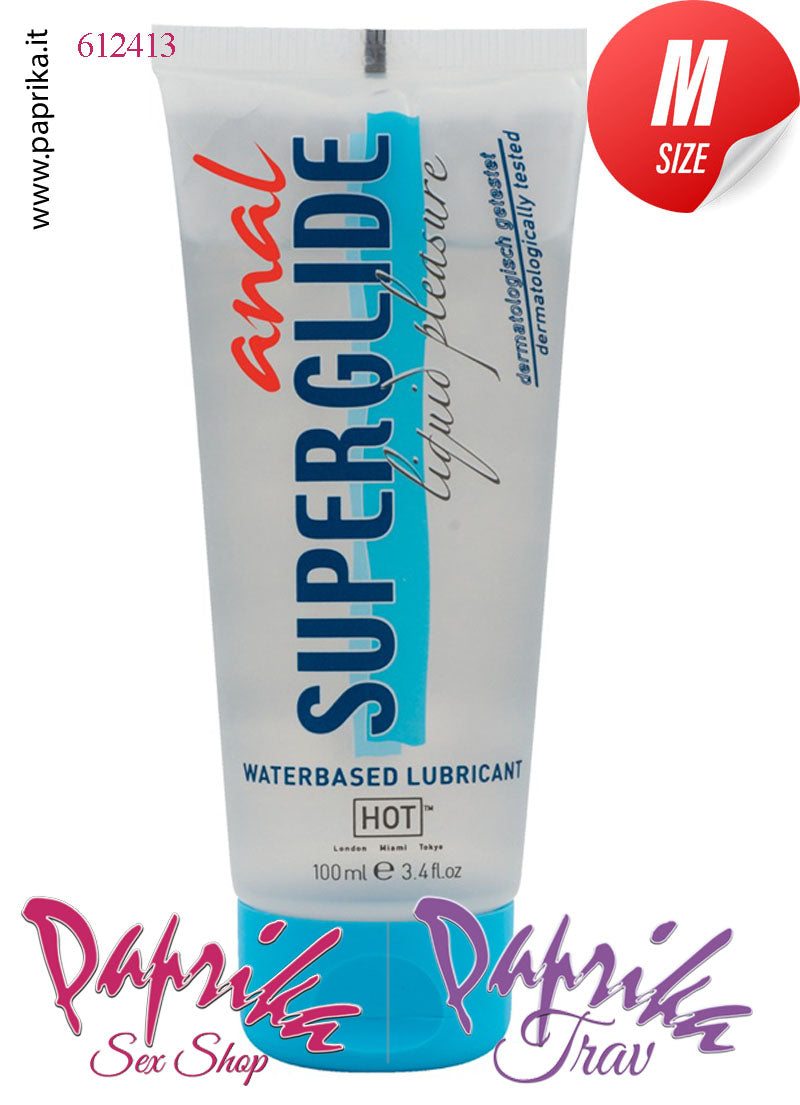 Lubrificante Anale Gelatina Base Acqua SuperGlide Anal 100 ml