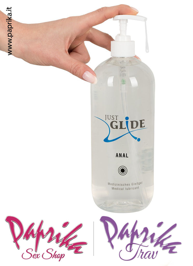 Lubrificante AnalGel Gelatina Base Acqua Just Glide Grandi Formati