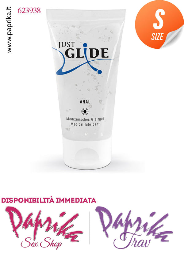 Lubrificante AnalGel Gelatina Just Glide Base Acqua 50 ml