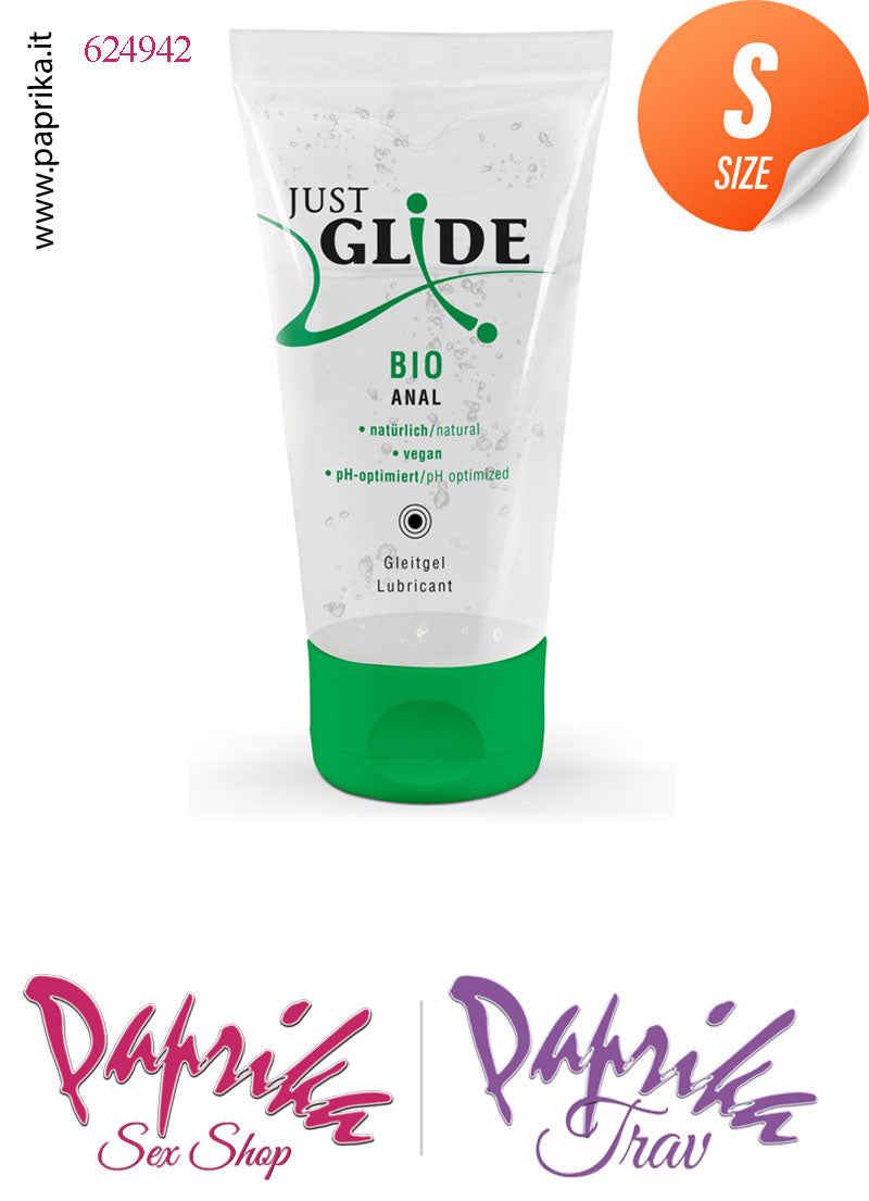 Lubrificante AnalGel Bio Vegan Gelatina Base Acqua Just Glide 50 ml