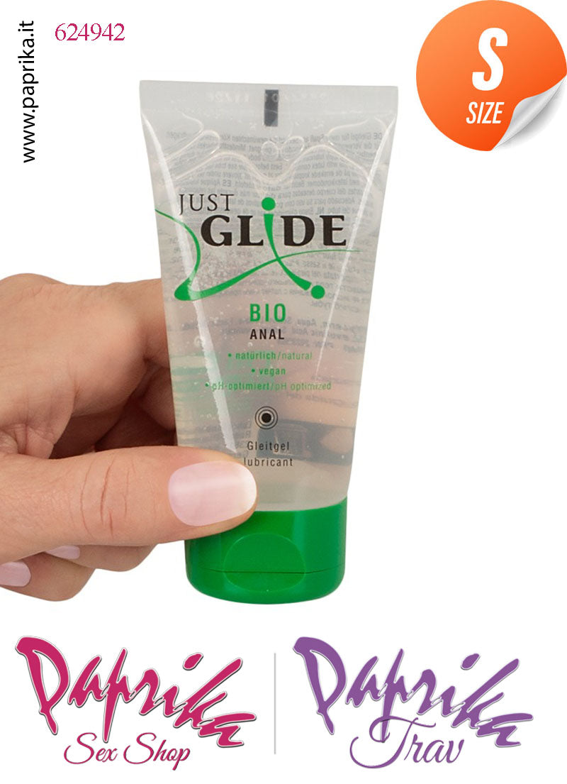 Lubrificante AnalGel Bio Vegan Gelatina Base Acqua Just Glide 50 ml