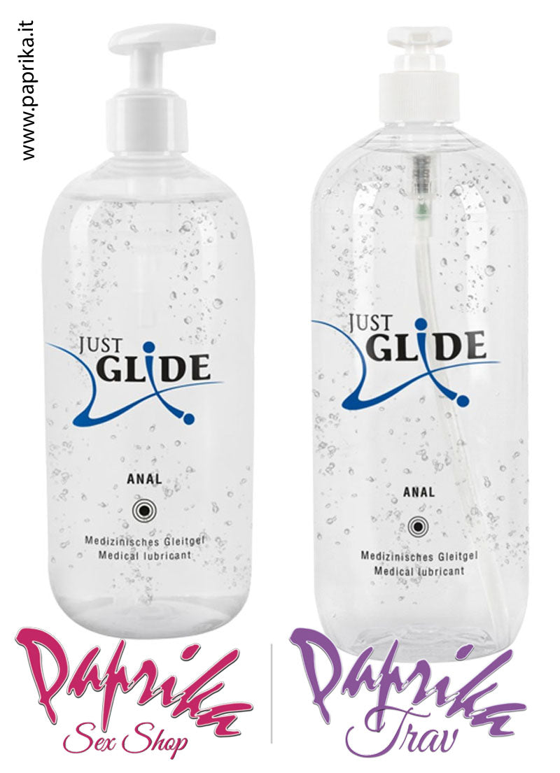 Lubrificante AnalGel Gelatina Base Acqua Just Glide Grandi Formati