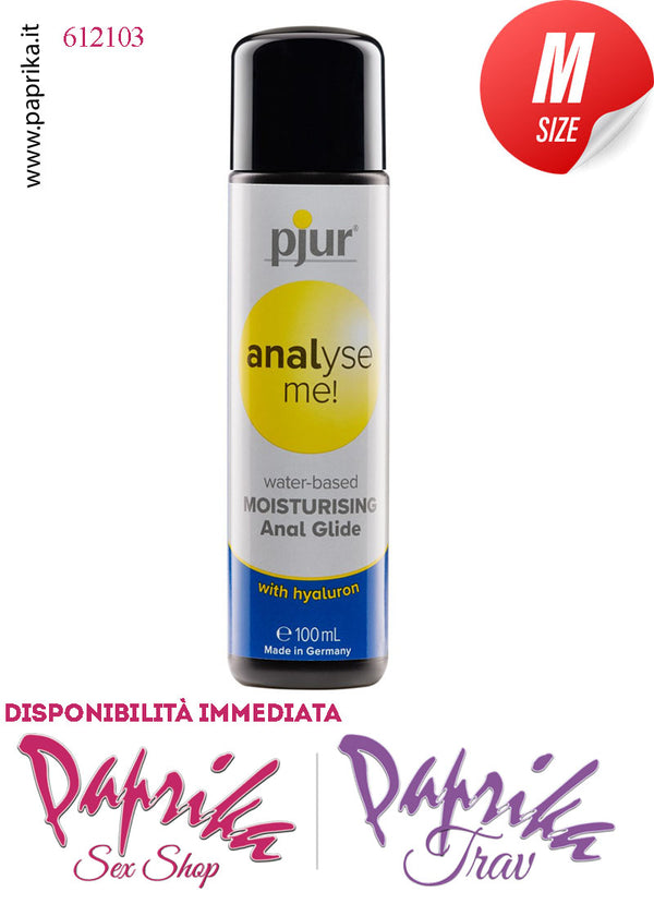 Lubrificante Anale Base Acqua Analyse Me Comfort Anal Water Glide 100 ml