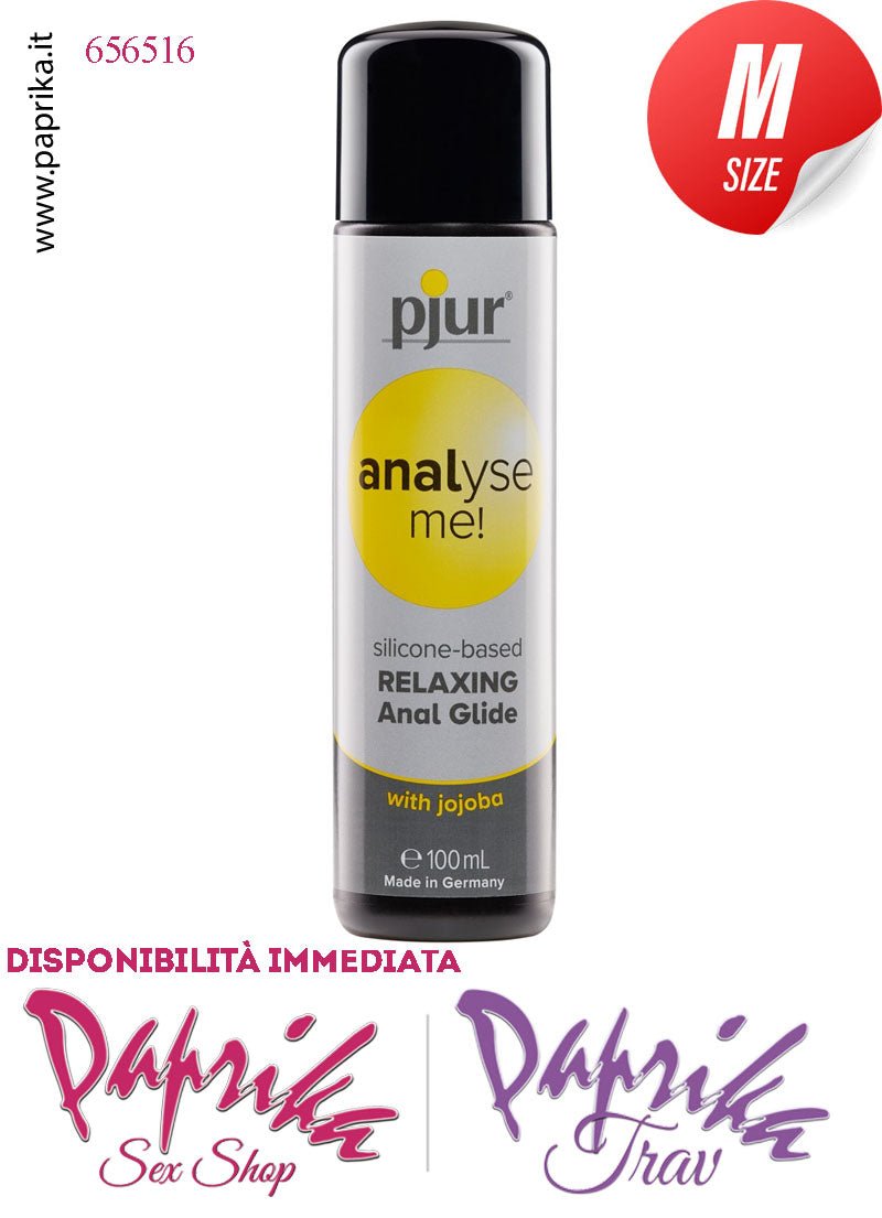 Lubrificante Siliconico Trasparente Pjur Analyse Me Rilassante Anale 100 ml