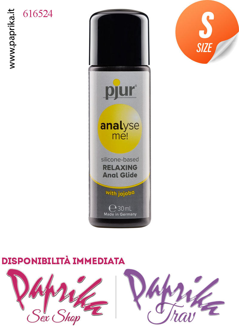 Lubrificante Siliconico Trasparente Pjur Analyse Me Rilassante Anale 30 ml