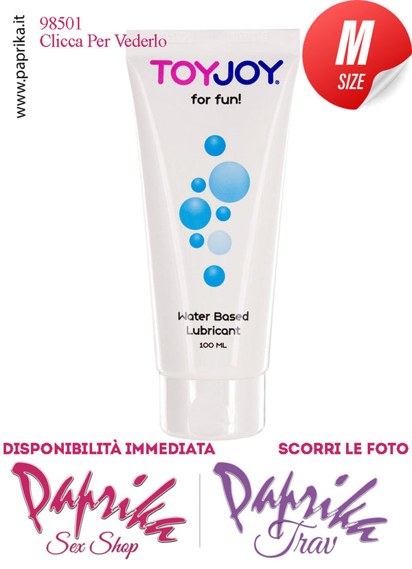 Lubrificante Gelatina Trasparente Base Acqua Toy Joy 100 ml