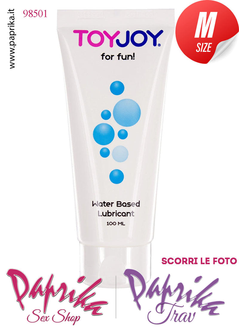 Lubrificante Gelatina Trasparente Base Acqua Toy Joy 100 ml