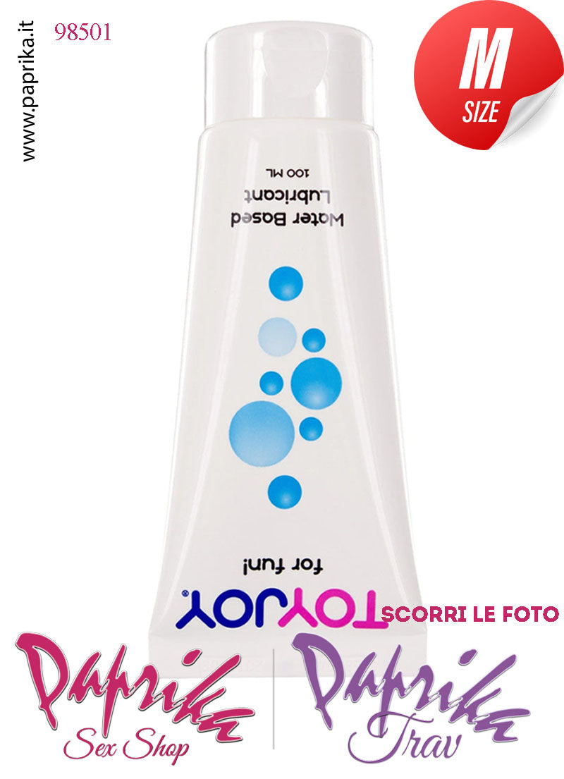 Lubrificante Gelatina Trasparente Base Acqua Toy Joy 100 ml