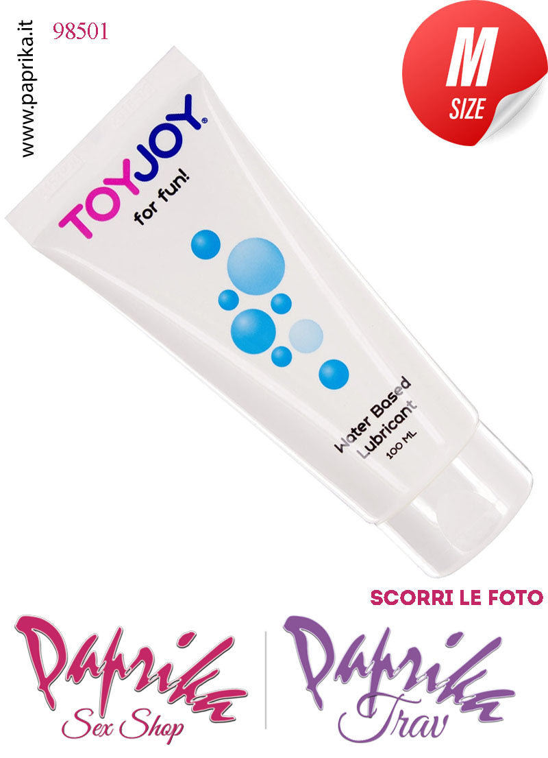 Lubrificante Gelatina Trasparente Base Acqua Toy Joy 100 ml