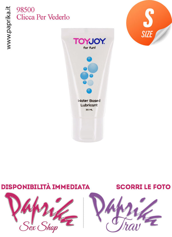 Lubrificante Gelatina Trasparente Base Acqua Toy Joy 30 ml